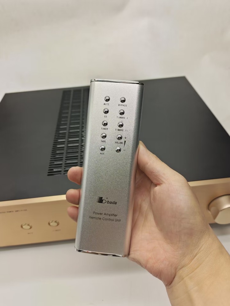 Remote control Bada 211MK28 Hifi Bluetooth 5.0 2 channel tube amplifier ECC82 tube can replace 12AU7 with vu meter 110W+110W