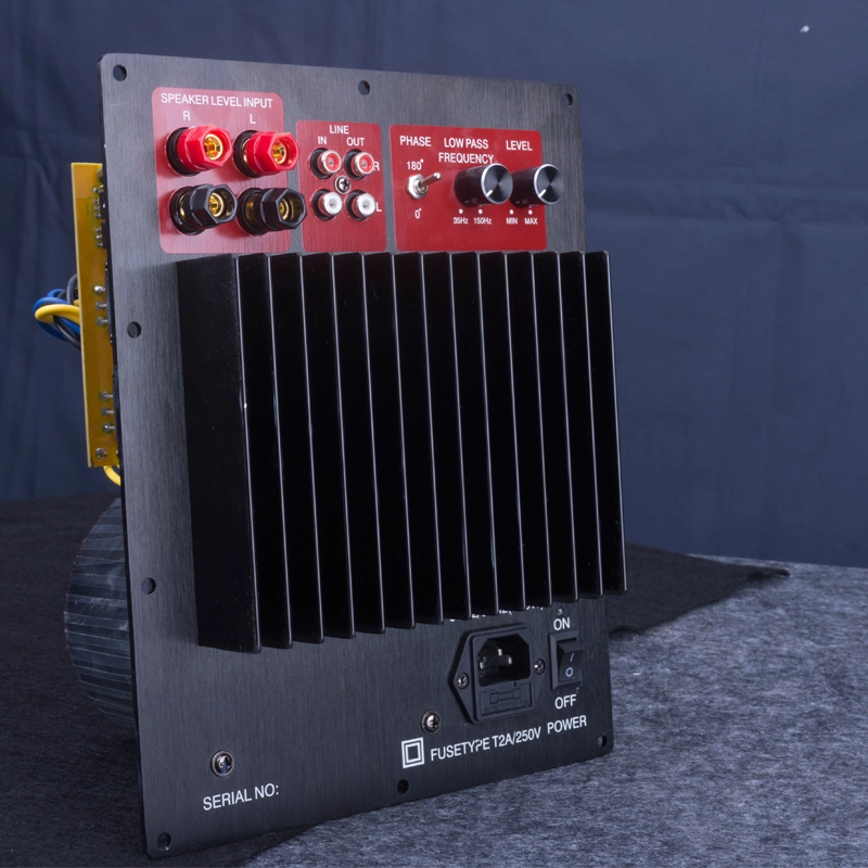 High power 300W active subwoofer power amplifier board 10 inch 12 inch 15 inch Sanken tubes amp board for subwoofer DIY