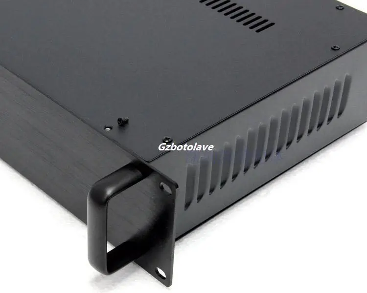 Chassis Control Box black 19 inch 2U project DIY chassis data switch box Chassis power ...