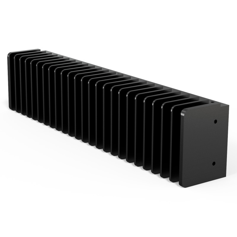1pcs aluminum E Heatsink for audio DIY amplifier 300mm*50mm*X