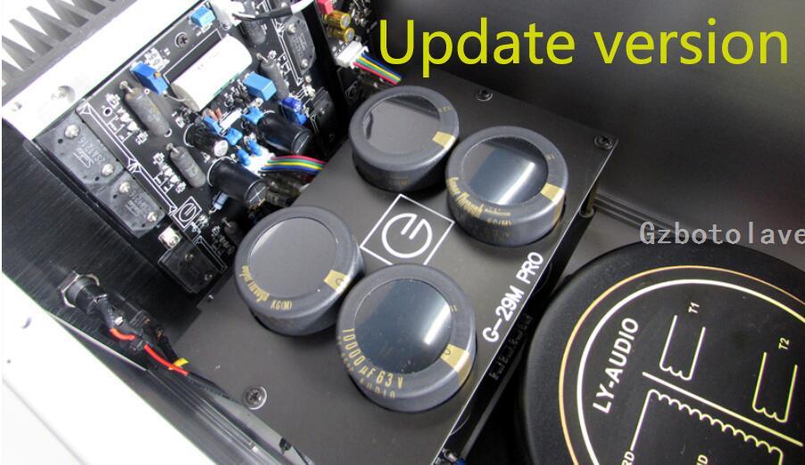 1 pair Old Yang G29M suit imitated Goldmund 29 hifi post stage power amplifier Full balance mono split power amplifier