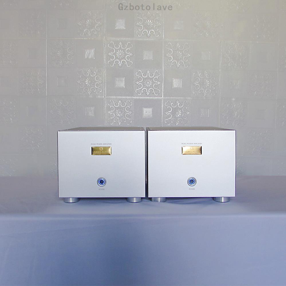 1 pair Old Yang G29M suit imitated Goldmund 29 hifi post stage power amplifier Full balance mono split power amplifier