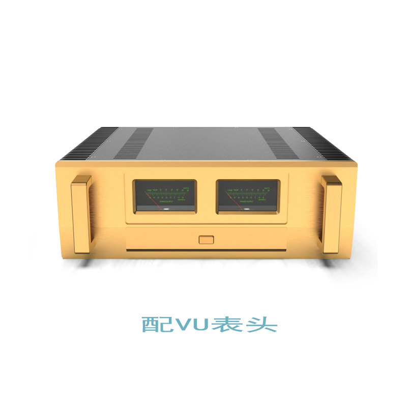 E405 DIY Aluminum Chassis Class A Amplifier Case Power Amp Enclosure HiFi Box with heatsink