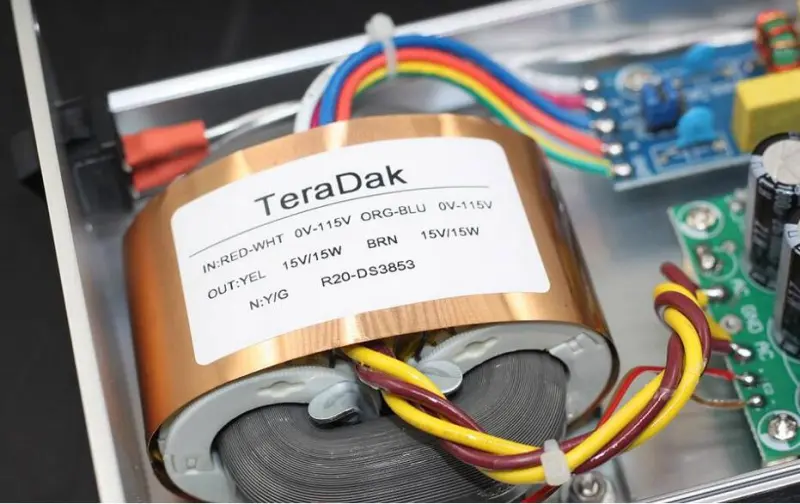 TeraDak DC-30 HiFi Linear Power Supply DC5V3A  DC 6V3A DC7V 2.5A DC9V2.5A DC12V1.8A For Audio Equipment Upgrade