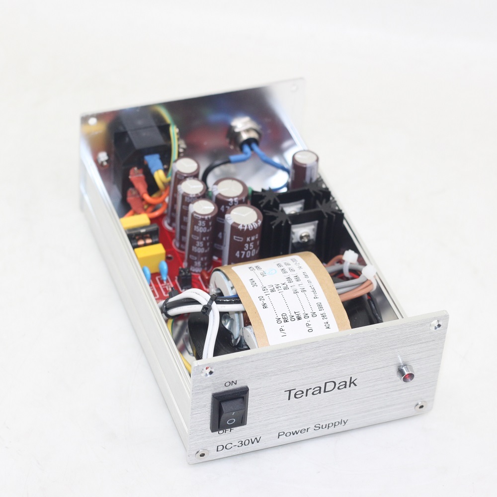 TeraDak DC12V 2A For Chord 2Qute USB DAC DSD Linear Power Supply DIY AMP PSU Low Noise