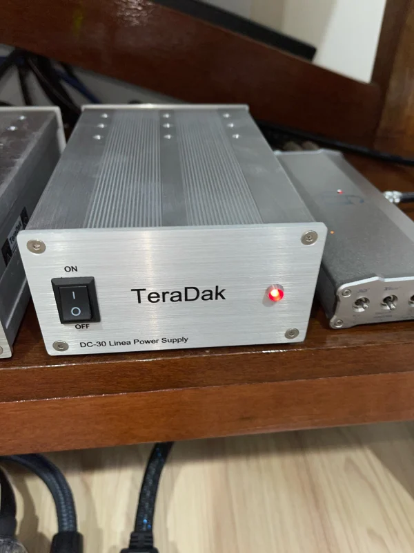 TeraDak DC-30 HiFi Linear Power Supply DC5V3A  DC 6V3A DC7V 2.5A DC9V2.5A DC12V1.8A For Audio Equipment Upgrade