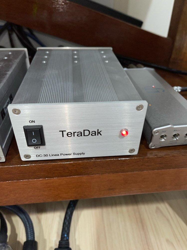 TeraDak DC-30 HiFi Linear Power Supply DC5V3A  DC 6V3A DC7V 2.5A DC9V2.5A DC12V1.8A For Audio Equipment Upgrade