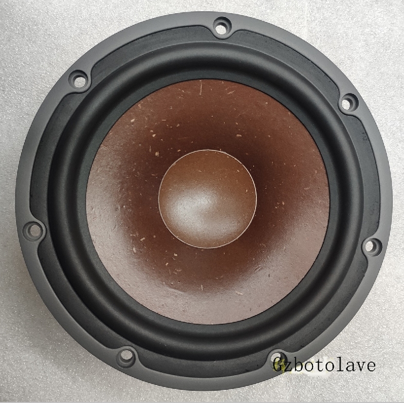 1 pair Denmark DALI IKON 6.5'' casting aluminum frame midrange 6.5 inch bass speaker mid-woofer wood pulp cone