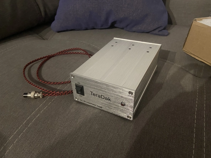 TeraDak DC-30 HiFi Linear Power Supply DC5V3A  DC 6V3A DC7V 2.5A DC9V2.5A DC12V1.8A For Audio Equipment Upgrade