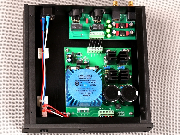 Finished Precision Dual Channel Single-ended To Balance Audio Converter RCA to XLR DRV134 Converter