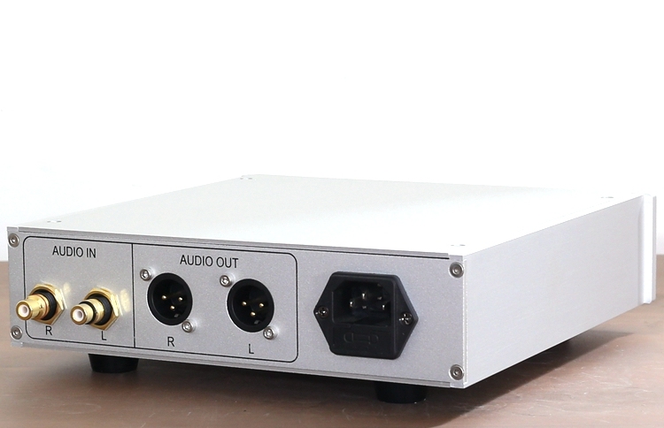 Finished Precision Dual Channel Single-ended To Balance Audio Converter RCA to XLR DRV134 Converter