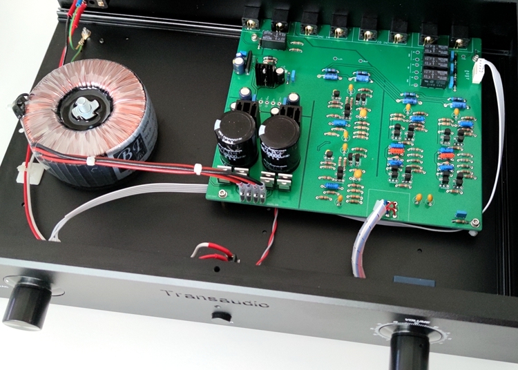 Finished C5 Preamplifier Single-ended Class A Preamp HiFi Preamp Based on Naim NAC152 Preamplifier Circuit