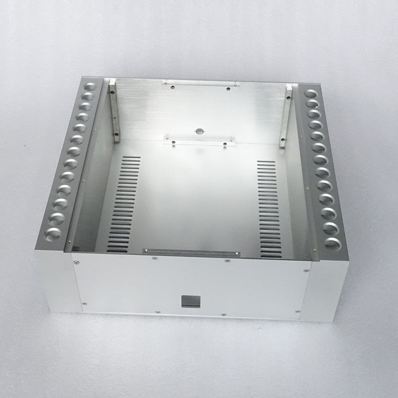 BZ4315M BOLDER CNC All Aluminum Power Amplifier Chassis Audio Amp Enclosure High-end Amplifier Housing DIY Box