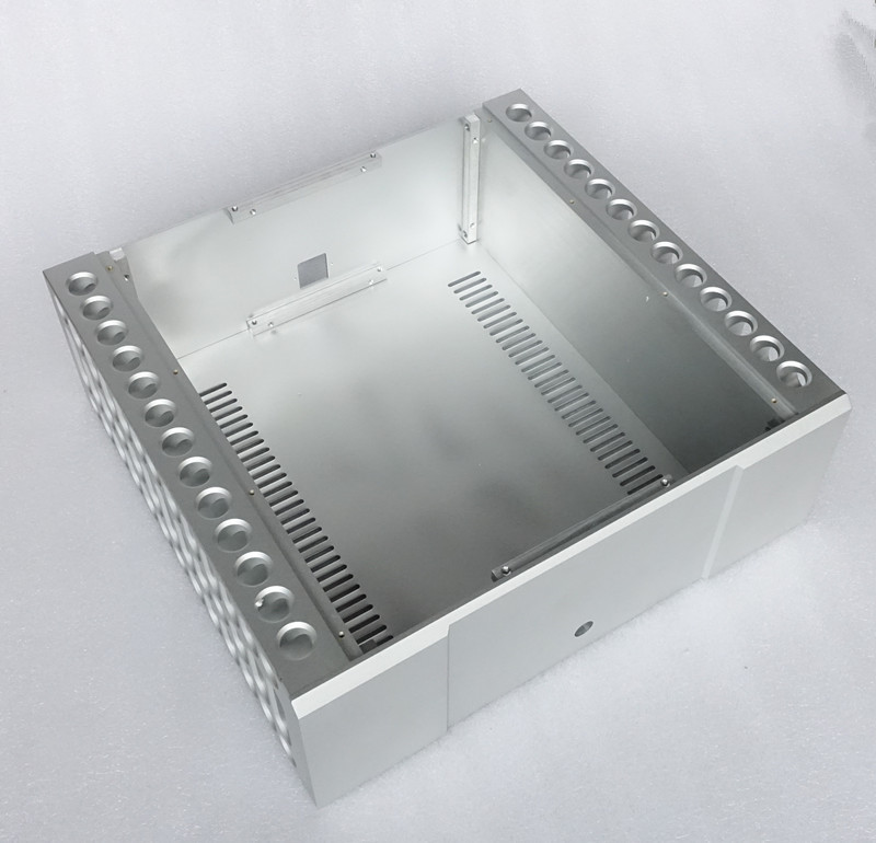 BZ4315M BOLDER CNC All Aluminum Power Amplifier Chassis Audio Amp Enclosure High-end Amplifier Housing DIY Box