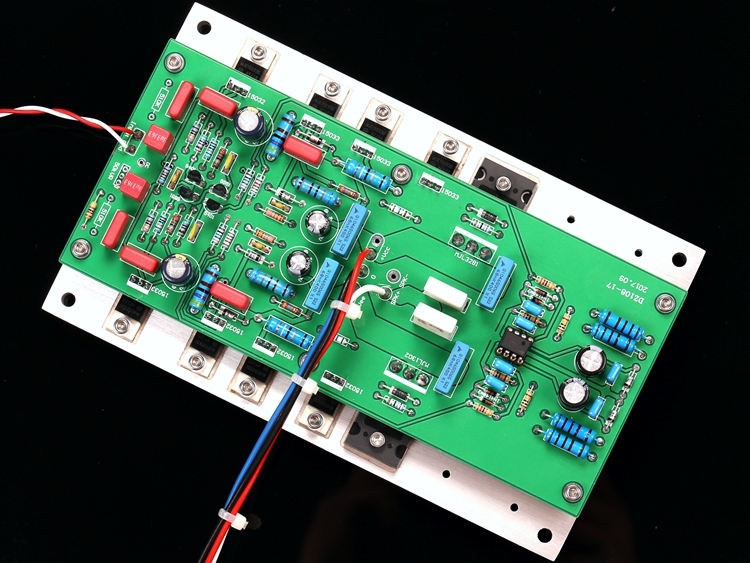 Finished HiFi Home Amplifier D5 Dual Channel 150W*2 Power Amplifier Based On dartzeel NHB-108 circuit