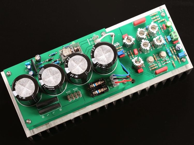 Finished F7 Dual channel 160W+160W pure post power amplifier Reference FM711 circuit