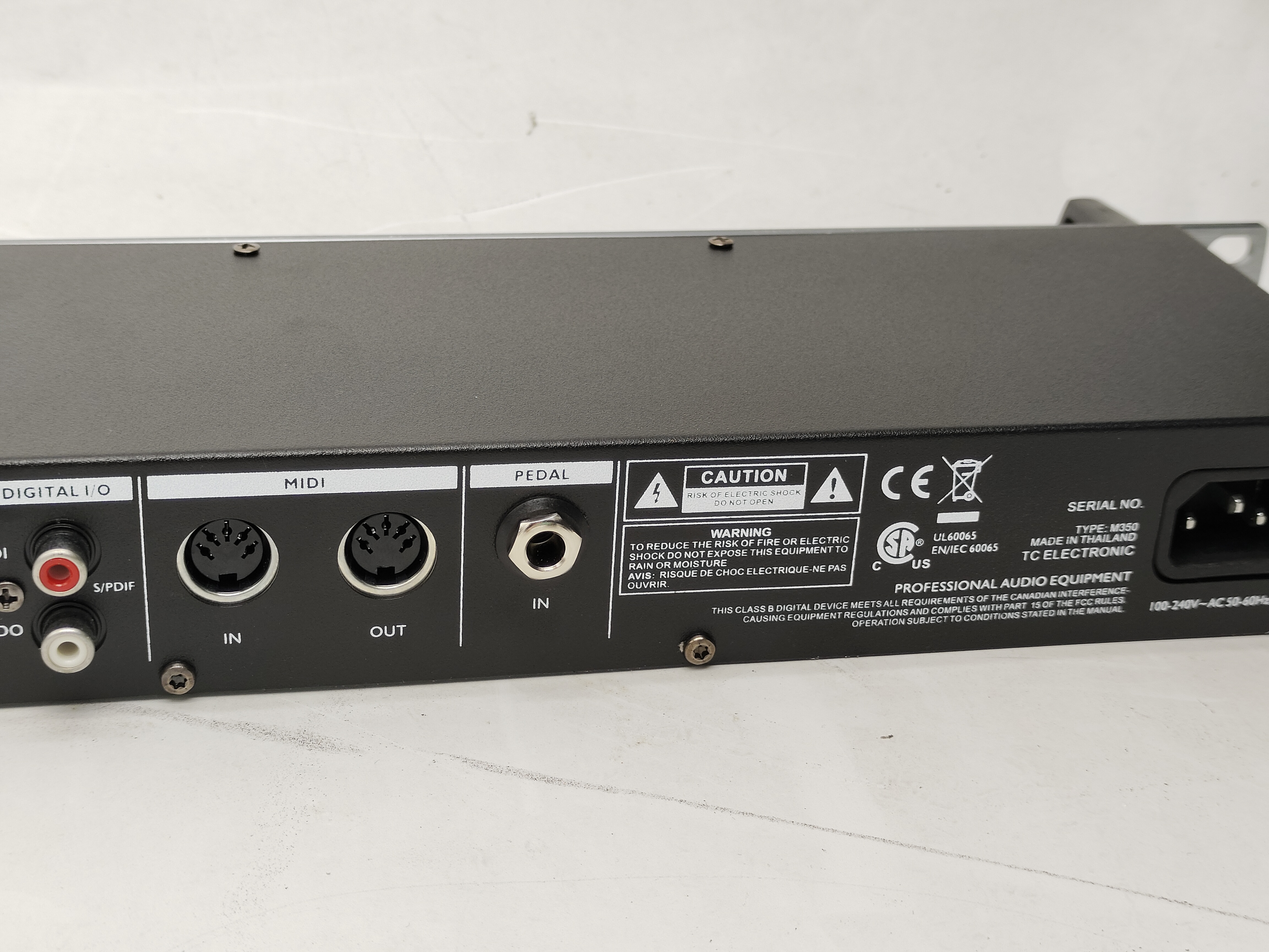 NEW TC electronic M350 vocal reverb effect dual-engine digital 