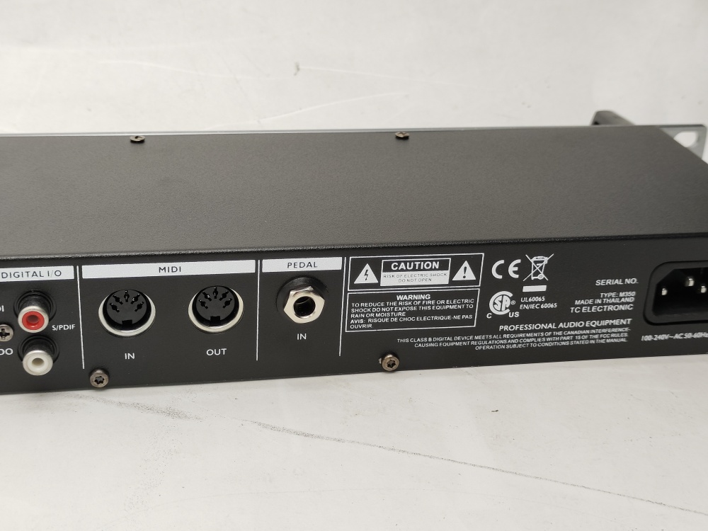 NEW TC electronic M350 vocal reverb effect dual-engine digital effect processor professional stage performance effect karaoke
