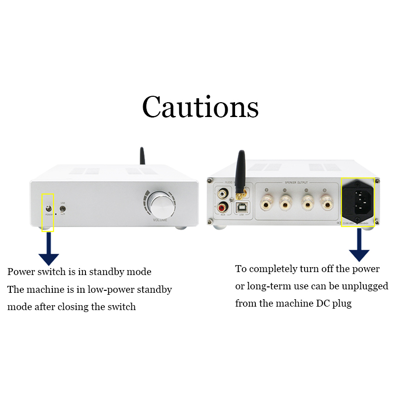 LM1875 power amplifier 2.0 25W*2 HIFI Bluetooth 5.0 home sound amp