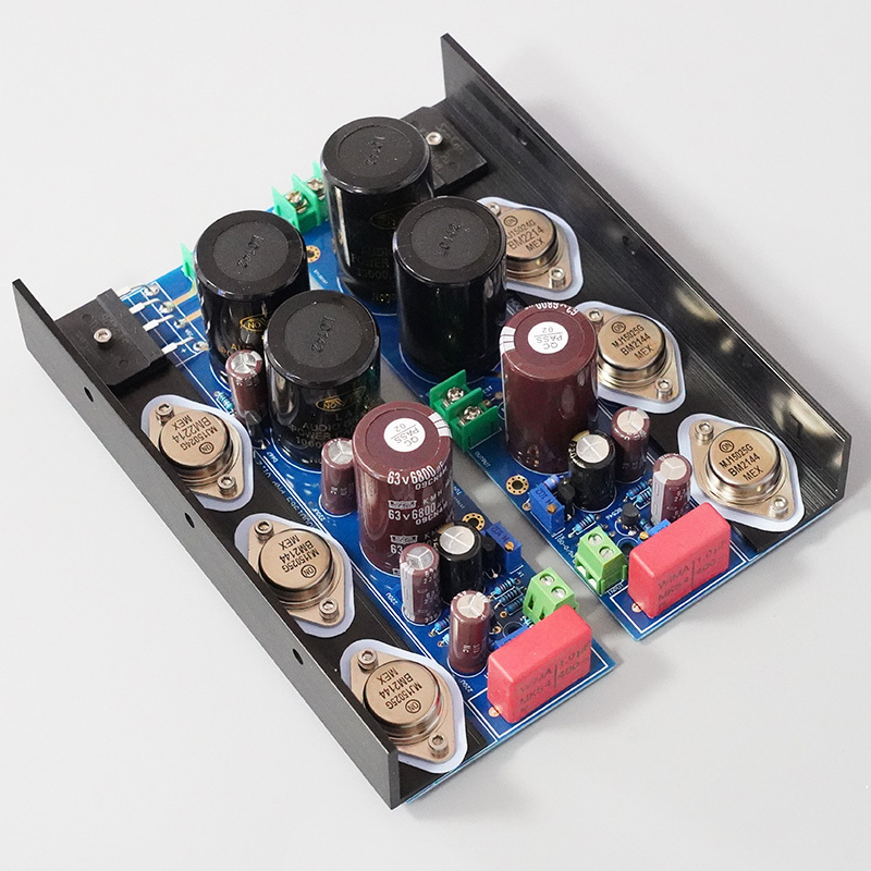 HIFI A6 Single-ended Class A power amplifier Base on JLH HOOD 1969 Circuit 25Wx2