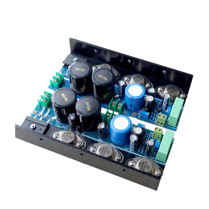 HIFI A6 Single-ended Class A power amplifier Base on JLH HOOD 1969 Circuit 25Wx2