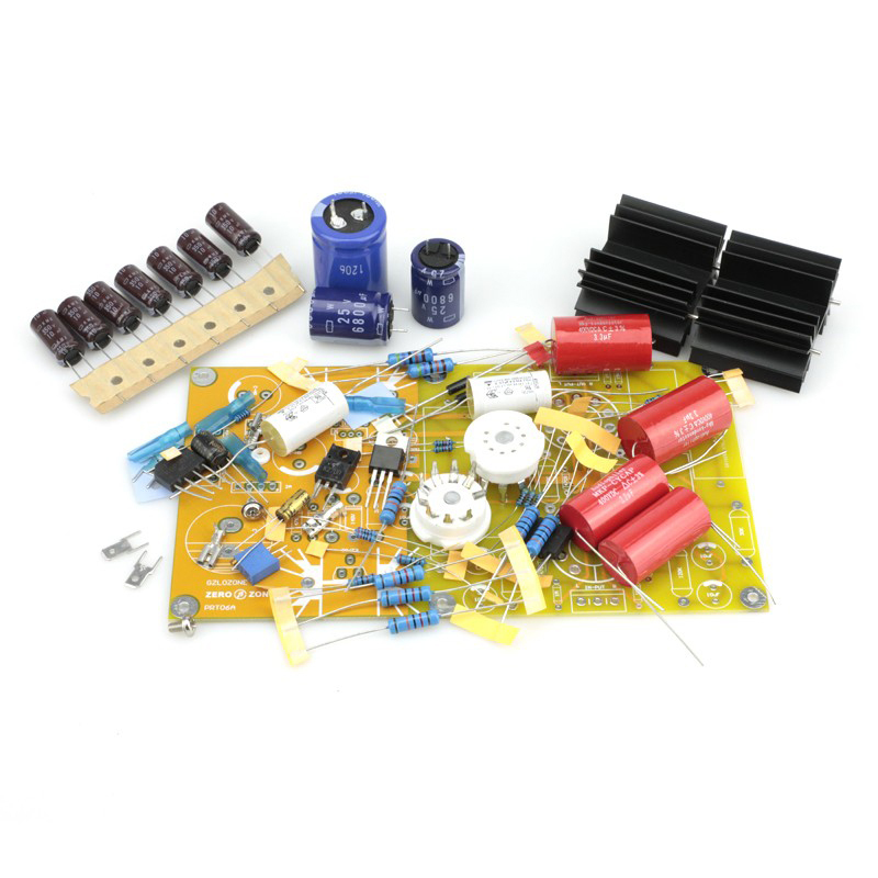 Refer to MATISSE circuit DC280V PRT06A 12AX7+12AT7 Stereo tube preamplifier DIY Kit