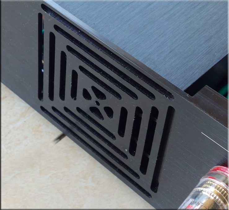 Finished A4 full symmetrical double differential high power stereo amplifier 250W*2 HIFI amp