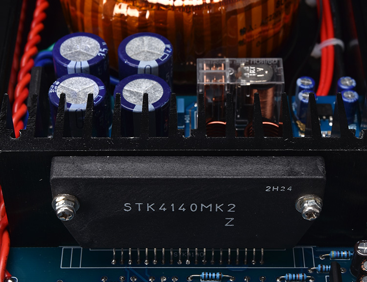 New Sanyo STK4140MK5 HIFI 25WX2 Amplifier with ALPS16 Potentiometer Bluetooth 5.0