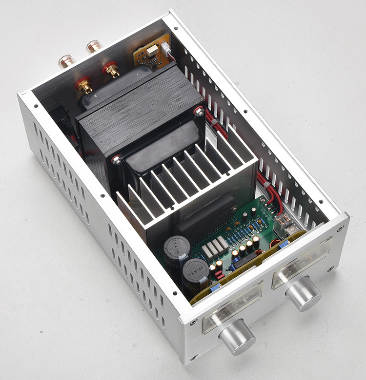 New Sanyo JVC Custom 8007 Bluetooth 5.0HIFI Dual channel 100W+100W Amplifier with vu meter