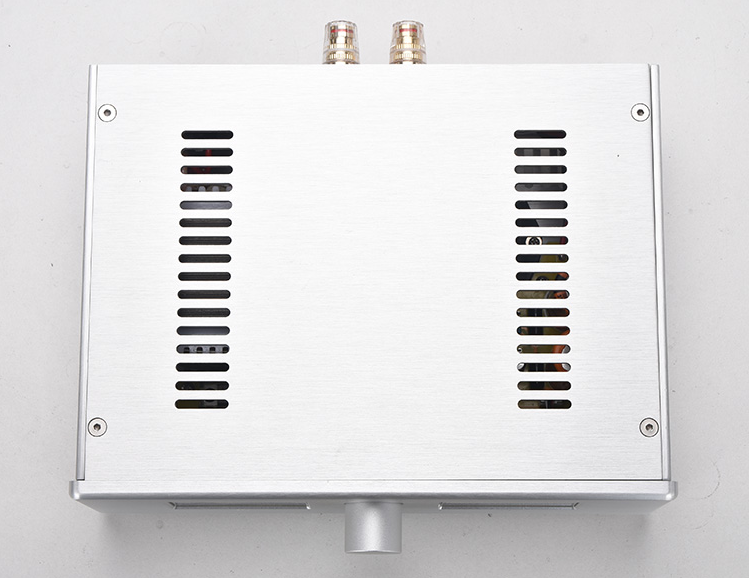 New inished Bluetooth 5.0 SANYO STK443 amplifier Retro hifi vu meter amplifier 25W*2