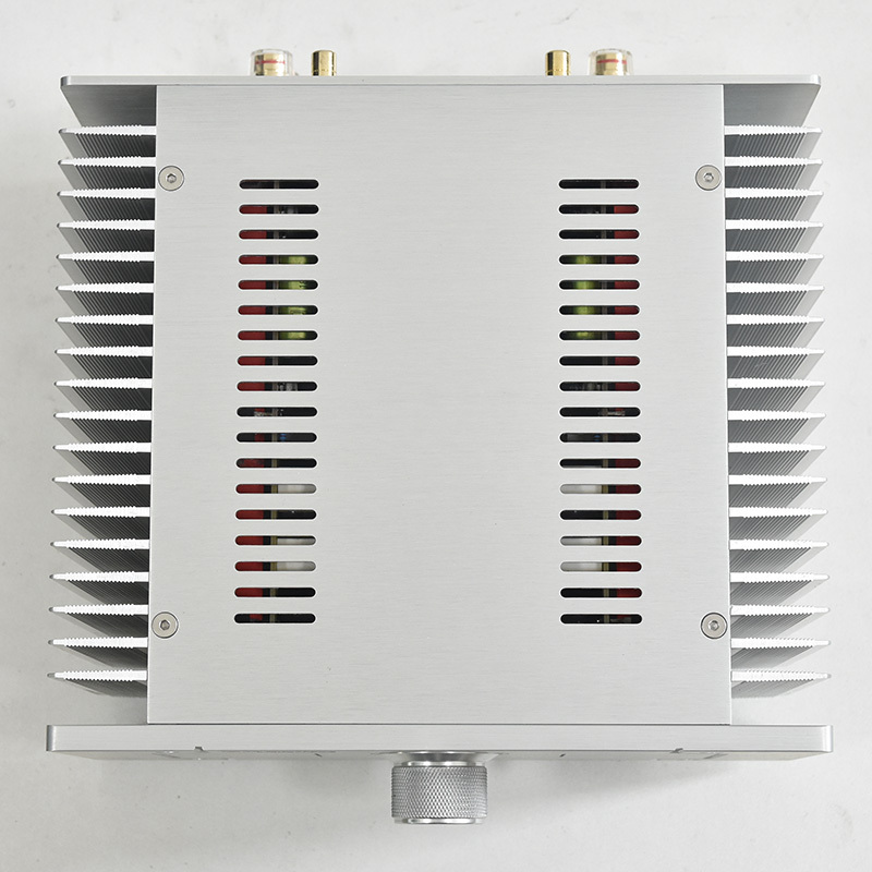 Hood 1969 Class A 10WX2 Audio Power Amplifier With FET 1969-2020 Double Radiator Amp Sound Quality For Audiophile