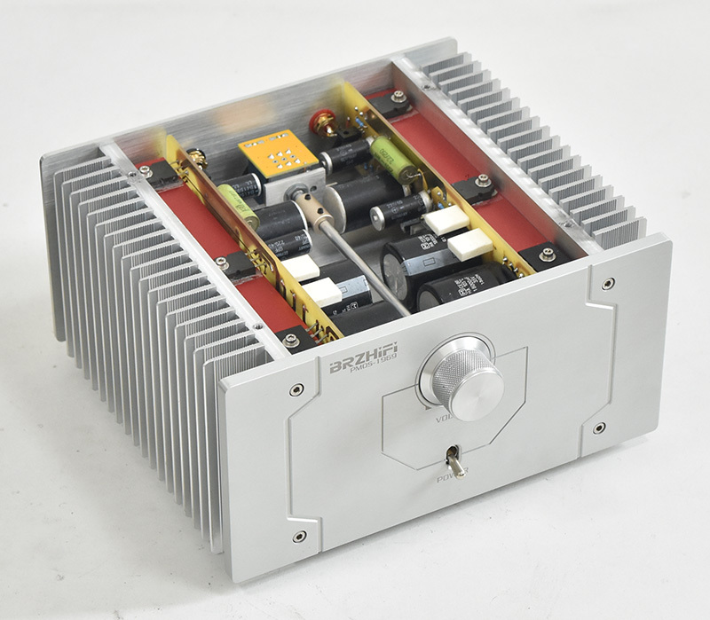 Hood 1969 Class A 10WX2 Audio Power Amplifier With FET 1969-2020 Double Radiator Amp Sound Quality For Audiophile