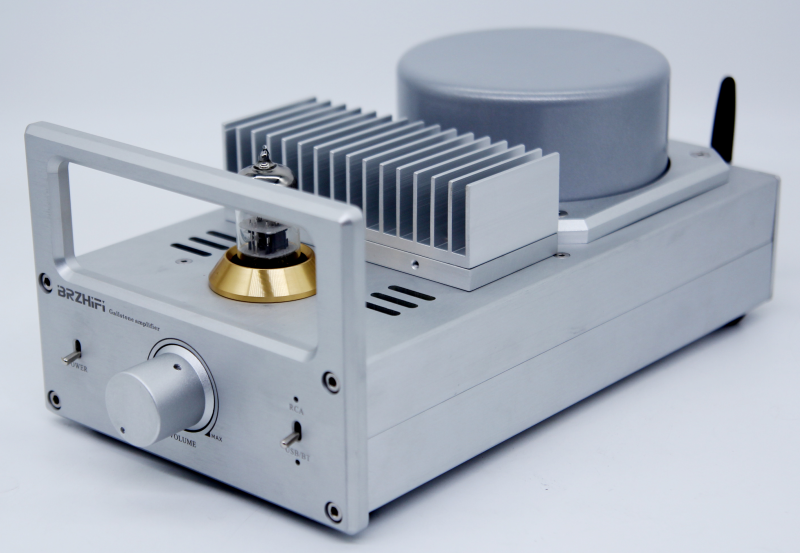 Class AB 40WX2 Power Amplifier 6H3 Vacuum Tube +STK407-050 Fantasy Human Voice