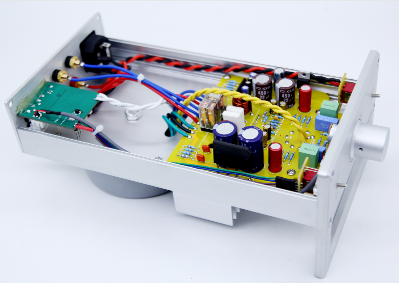 Class AB 40WX2 Power Amplifier 6H3 Vacuum Tube +STK407-050 Fantasy Human Voice