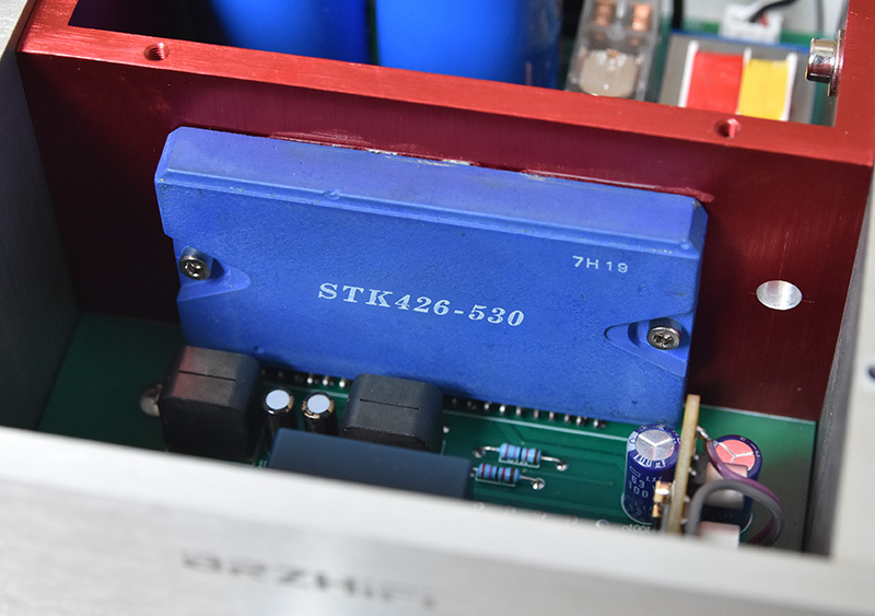 Finished STK426-530 2X100W HIFI Class AB desktop split Audio power amplifier  with Bluetooth 5.0