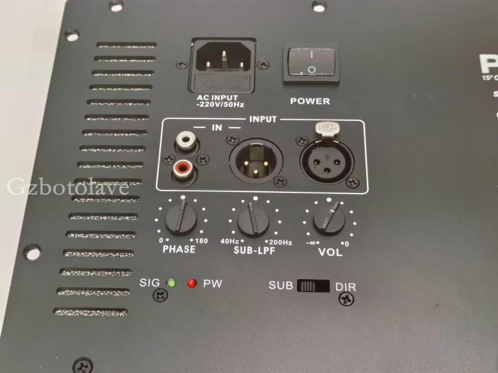 500W Subwoofer amplifier board 4 pairs Toshiba TTC5200 tubes amp board for 15 inch subwoofer speaker or 10-12 inch speaks