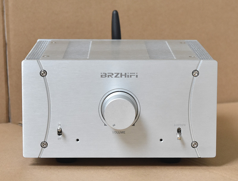 Finished STK426-530 2X100W HIFI Class AB desktop split Audio power amplifier  with Bluetooth 5.0