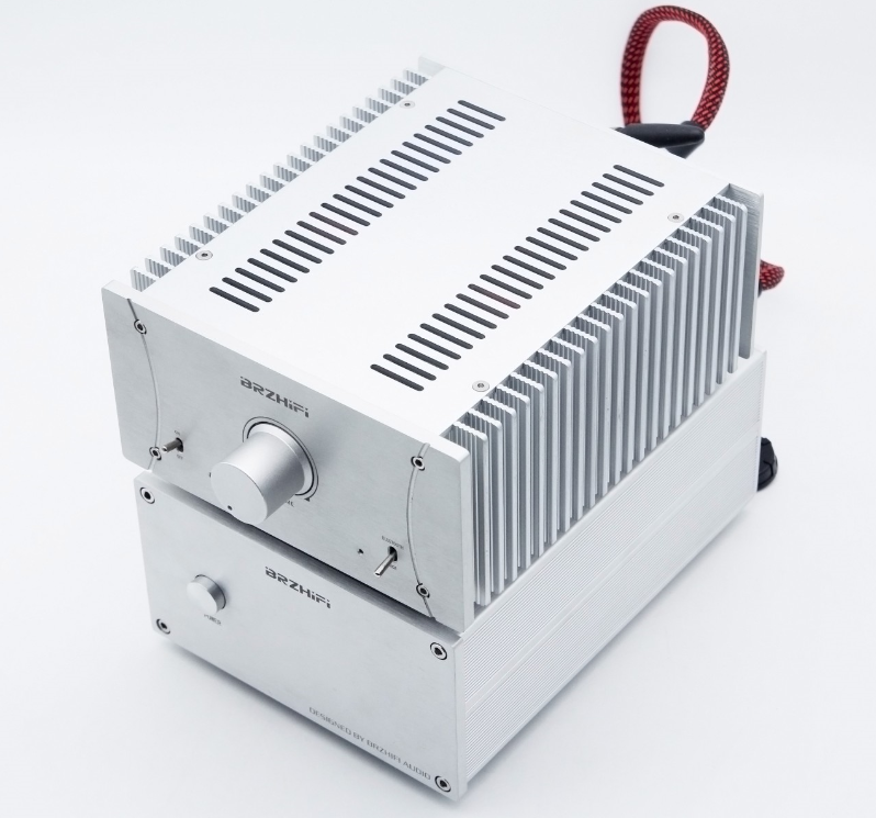 Finished STK426-530 2X100W HIFI Class AB desktop split Audio power amplifier  with Bluetooth 5.0