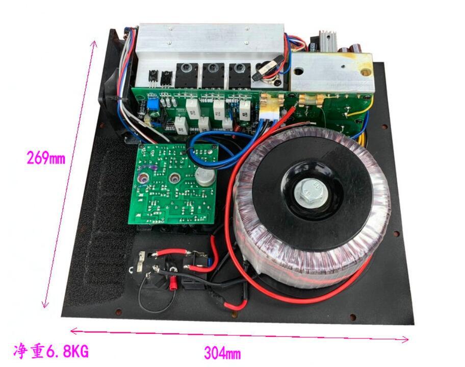 400W ultra low bass 12 inch subwoofer integrated power amplifier board Toshiba tubes Active subwoofer power board