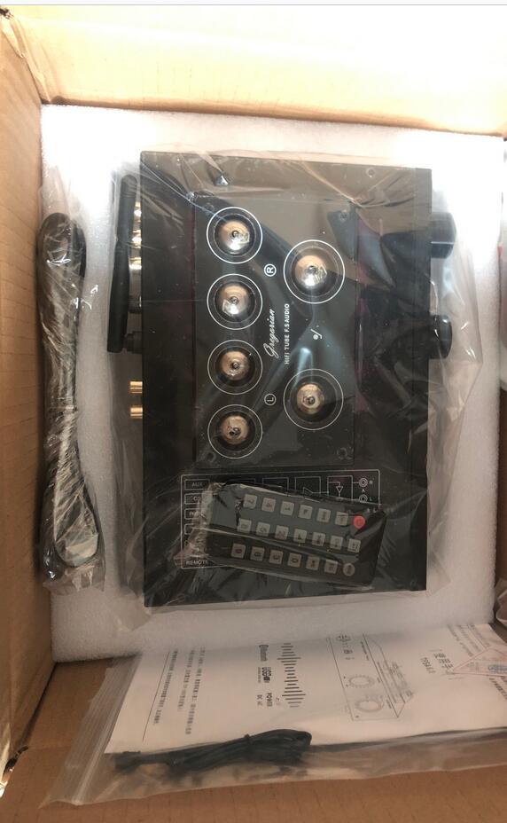 Classical 6922 circuit lossless Bluetooth 5.0 Class A 6K4 6N2 Vacuum Tube Preamp hifi Tube Preamplifier Phono Preamp Amplifier