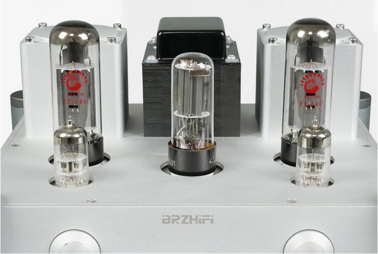 A20 EL34 Class A Tube Power Amplifier 10W*2 300B Stereo Sound All Aluminum HiFi Amp Home Theater