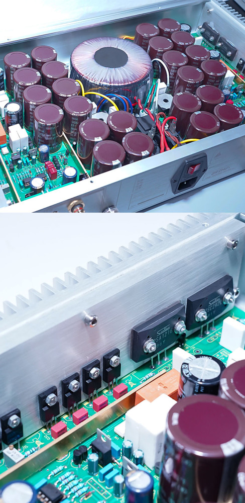 Finished Reprint Burmester 933 Circuit classic class AB HIFI stereo 120W+120W pure post amplifier