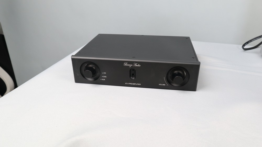 2606A Full aluminum preamp chassis Power amp box /DIY case for JC-2 Silver black 261 x62x190 mm