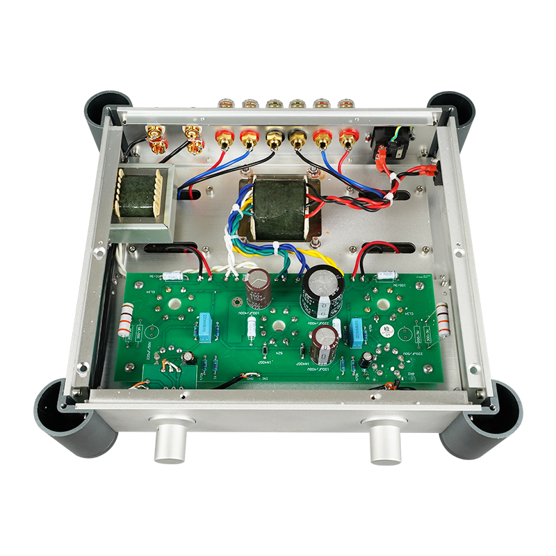 A20 EL34 Class A Tube Power Amplifier 10W*2 300B Stereo Sound All Aluminum HiFi Amp Home Theater