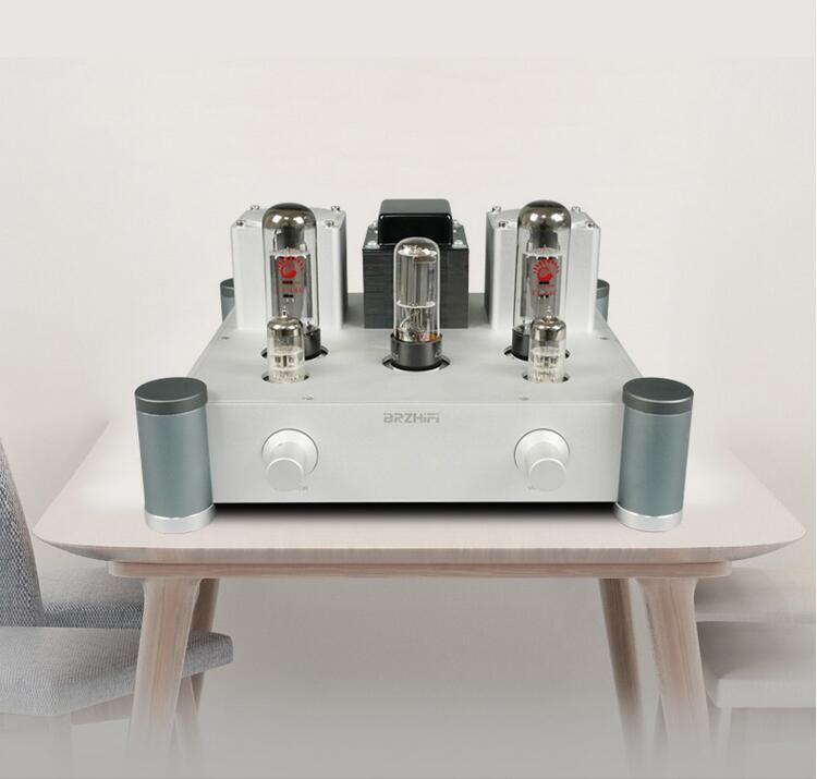 A20 EL34 Class A Tube Power Amplifier 10W*2 300B Stereo Sound All Aluminum HiFi Amp Home Theater