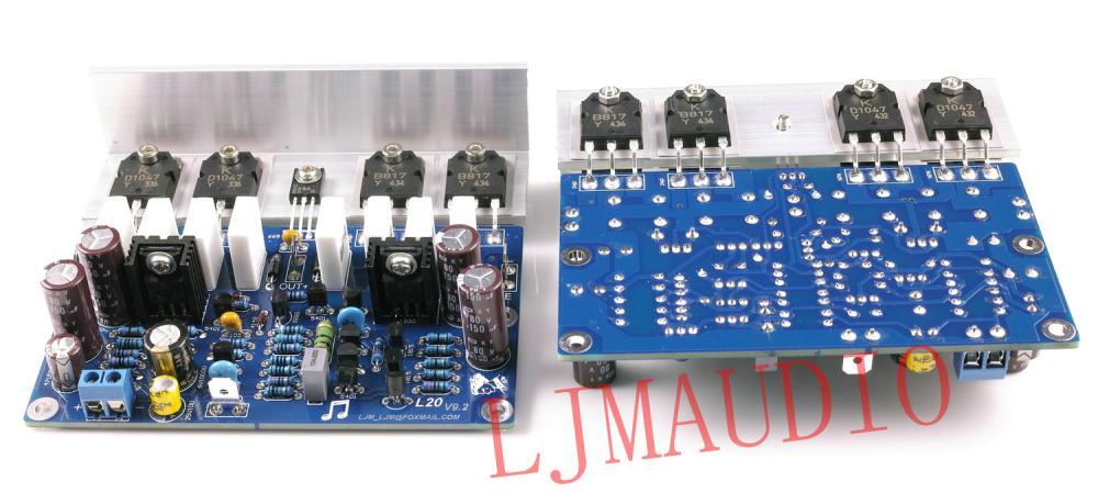 1 pair Finished L20 V9.2 2.0 channel Audio power amplifier board 2pcs 350W*2