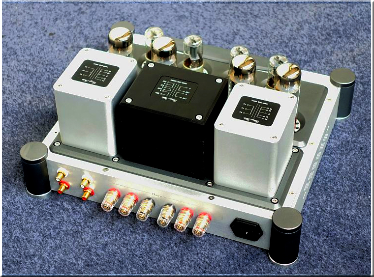 A40 40X2 Push-Pull EL34 Stereo Tube amplifier BREEZE 6CA7 Lamp Amp  For Audiophile