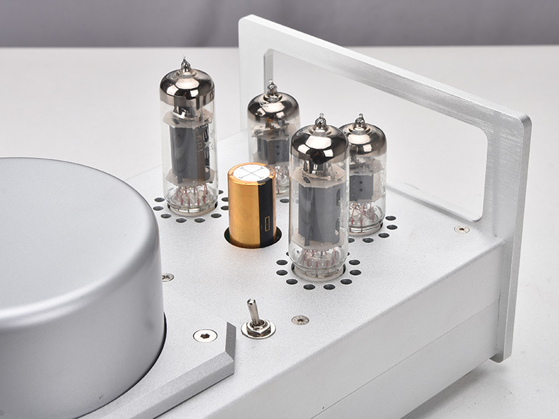 6F2 Pushes 6P1 Tube Single-Ended Class A Power Amplifier Bluetooth 5.0 3.8WX2 HiFi Stereo Audio Amp