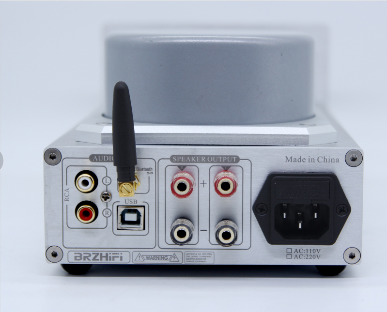 2X40W STK407-050 Power Amplifier Module 6H3 Vacuum Tube Amplifier QCC3034 Bluetooth 5.0 Power Amplifier