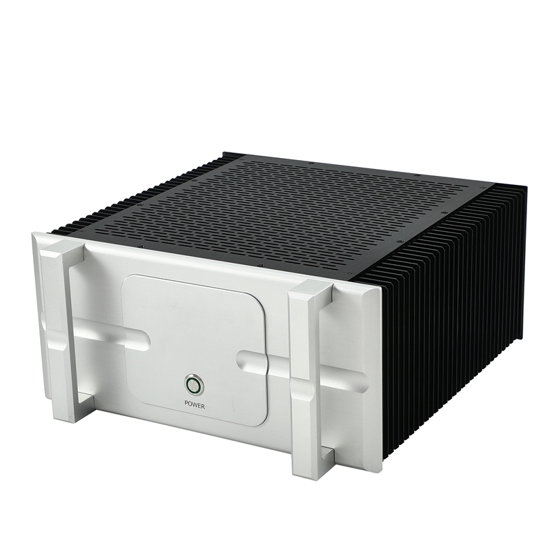 CJ-182 Deluxe aluminum Enclosure Class A Power Amplifier Chassis Big Case DIY Box For Audio Amp 415*200*430mm